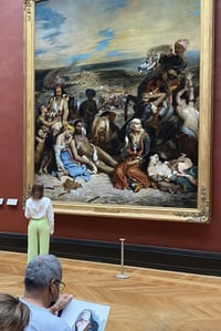 Masacre of Chios_Louvre Museum_Paris_Delacroix