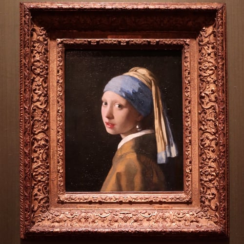 Mauritshuis_Vermeer_Girl with a Pearl Earring_5x5_The Hague