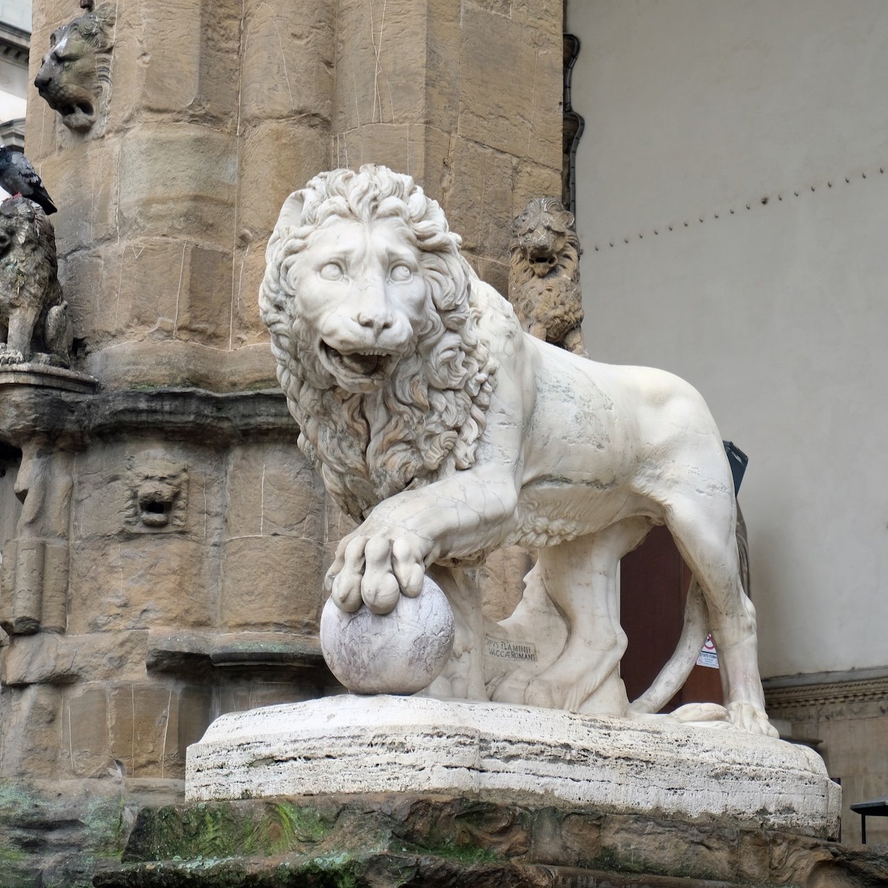 Medici Lion_Loggia dei Lanzi_Florence_5x5