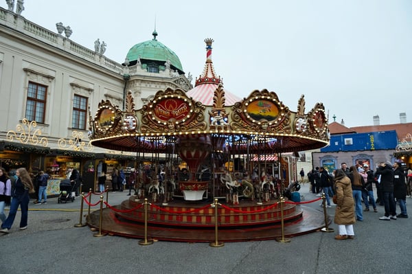 Merry-Go-Round_Belvedere Xmas Market_Vienna 2025