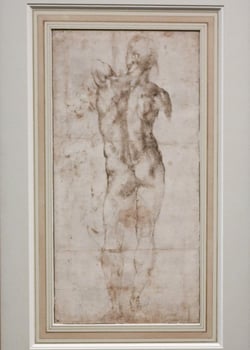 Michelangelo Drawing_Albertina_Vienna