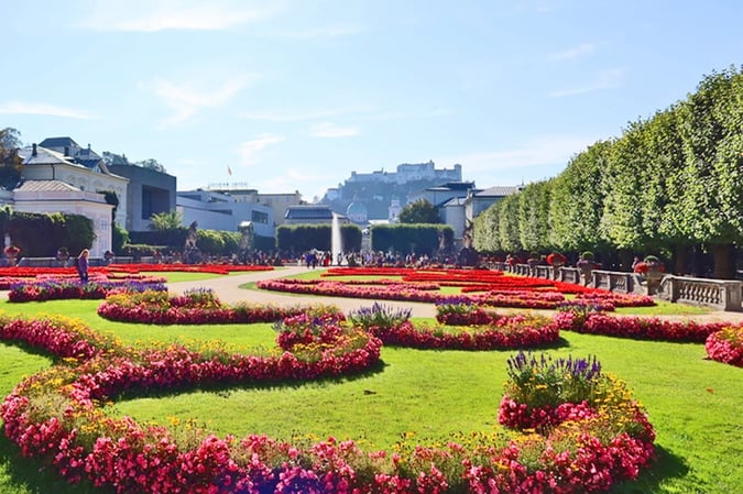 Mirabell Palace Gardens_Salzburg Fortress_Salzburg