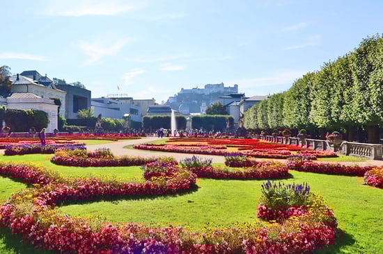 Mirabell Palace Gardens_Salzburg Fortress_Salzburg