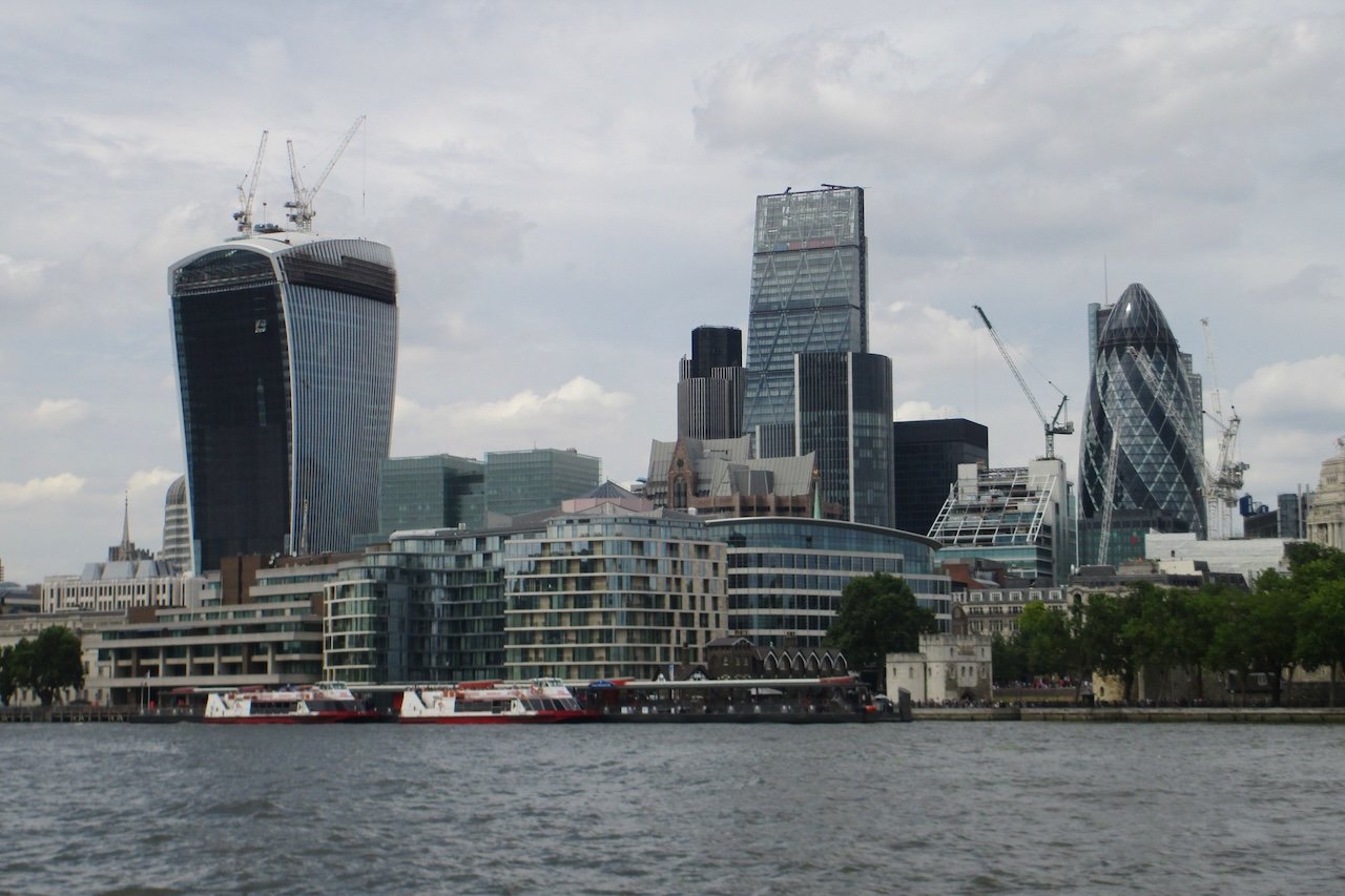Modern London Skyline_2014