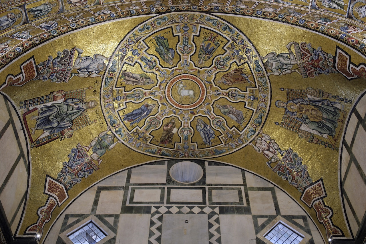 Mosaic Ceiling of the Baptistery of St. John_Duomo_Florence