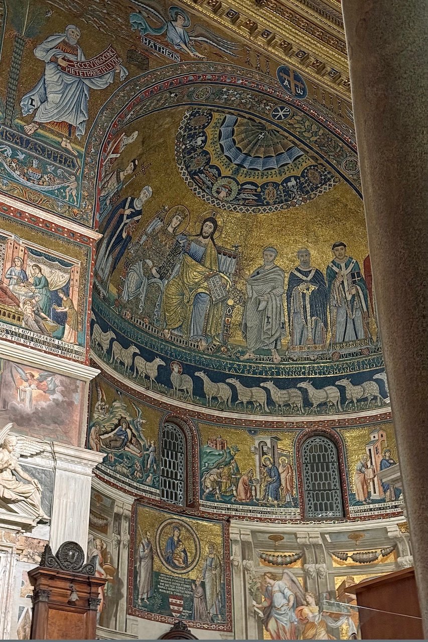 Mosaics_Santa Maria in Trastevere_Rome