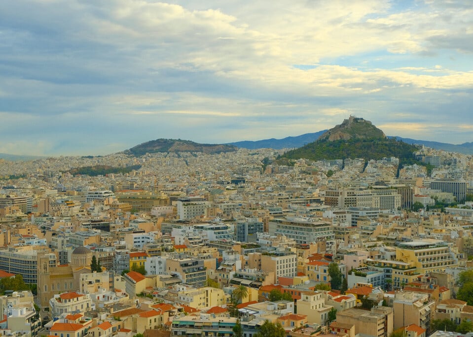 Mount Lycabettus_Distance_Athens