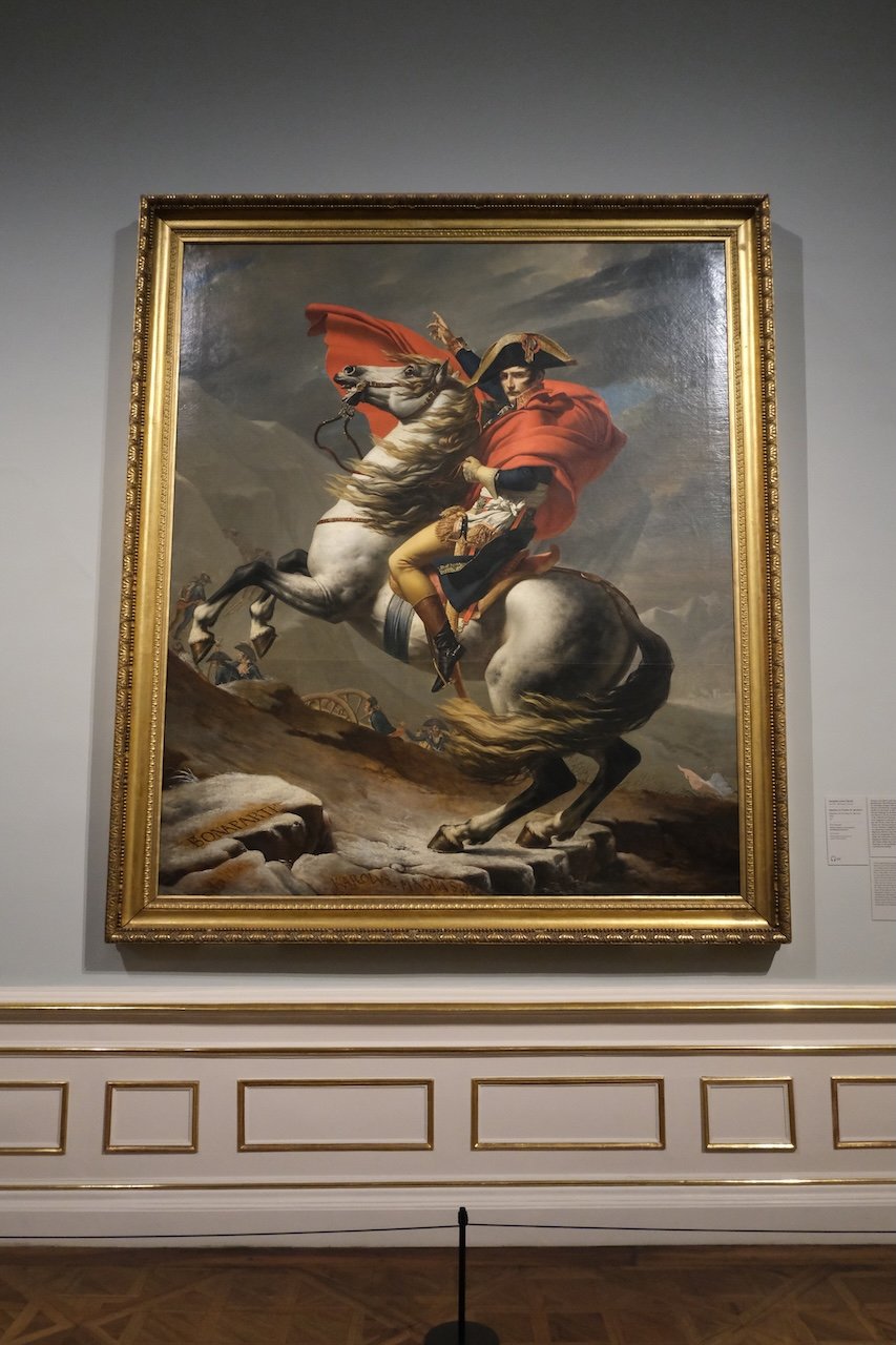 Napoleon Crossing the Alps_Upper Belvedere_Vienna