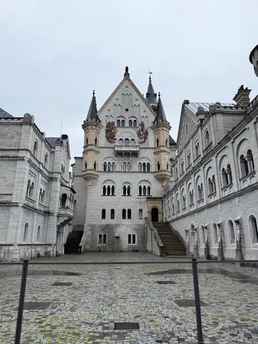 Neuschwanstein Castle Courtyard