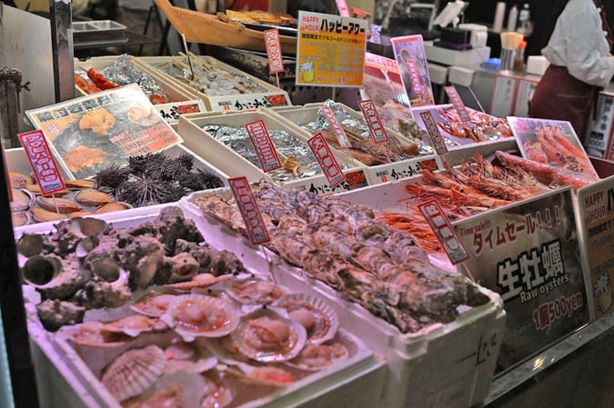 Nishiki Market_Seafood