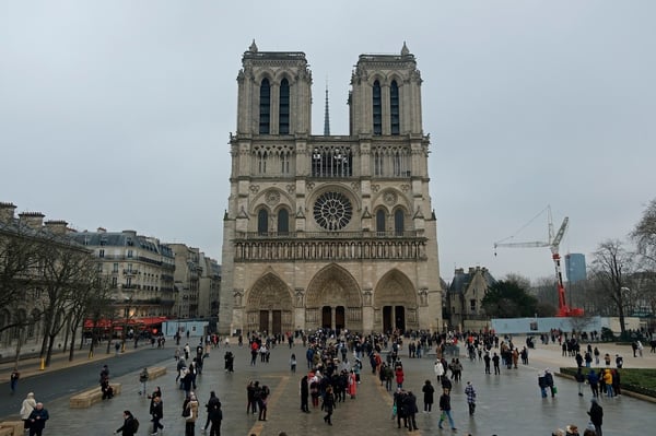 Notre Dame Cathedral_Paris_Exterior_Landscape