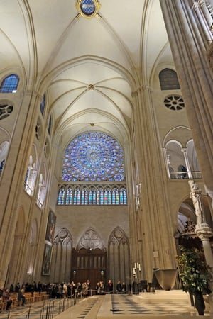 Notre Dame Cathedral_Paris_Interior_2