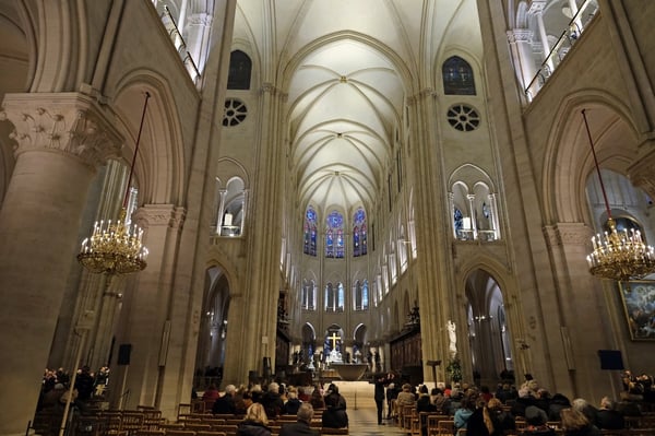 Notre Dame Cathedral_Paris_Interior_Landscape