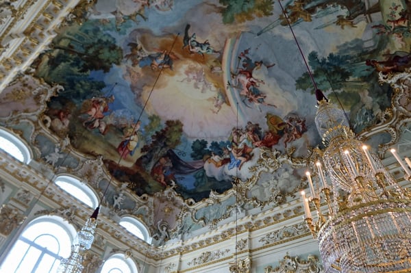 Nymphenburg Palace_Munich_Great Hall_Ceiling Fresco