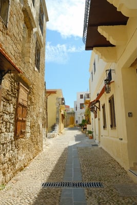 Old Town Rhodes_Quiet Street