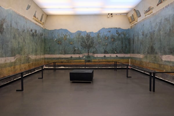 Original Roman Frescos_Palazzo Massimo_Rome
