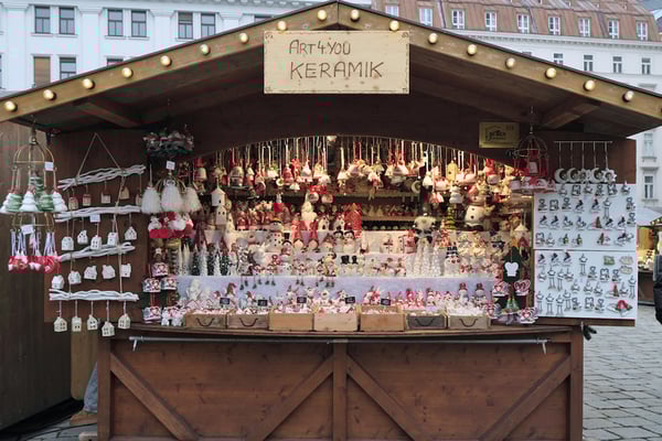 Ornament Stand_Am Hof Xmas Market_Vienna