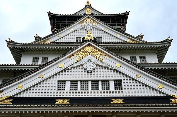 Osaka Castle Roofline