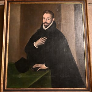 Painting by El Greco_Avila Cathedral_5x5