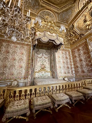 Palace of Versailles Marie Antoinettes bed