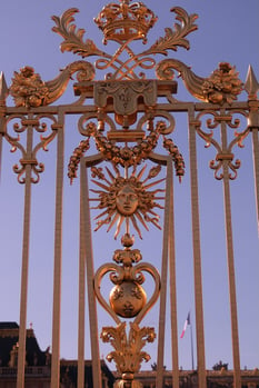 Palace of Versailles Sun Head Gates