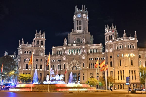 Palacio de Cibeles_Night_Madrid