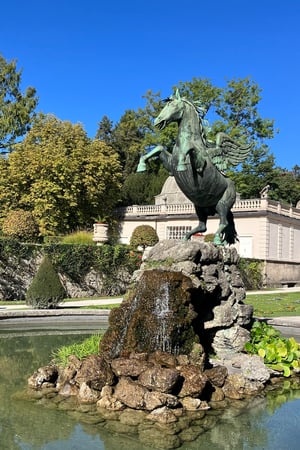 Pegasus Fountain_Mirabell Palace Gardens