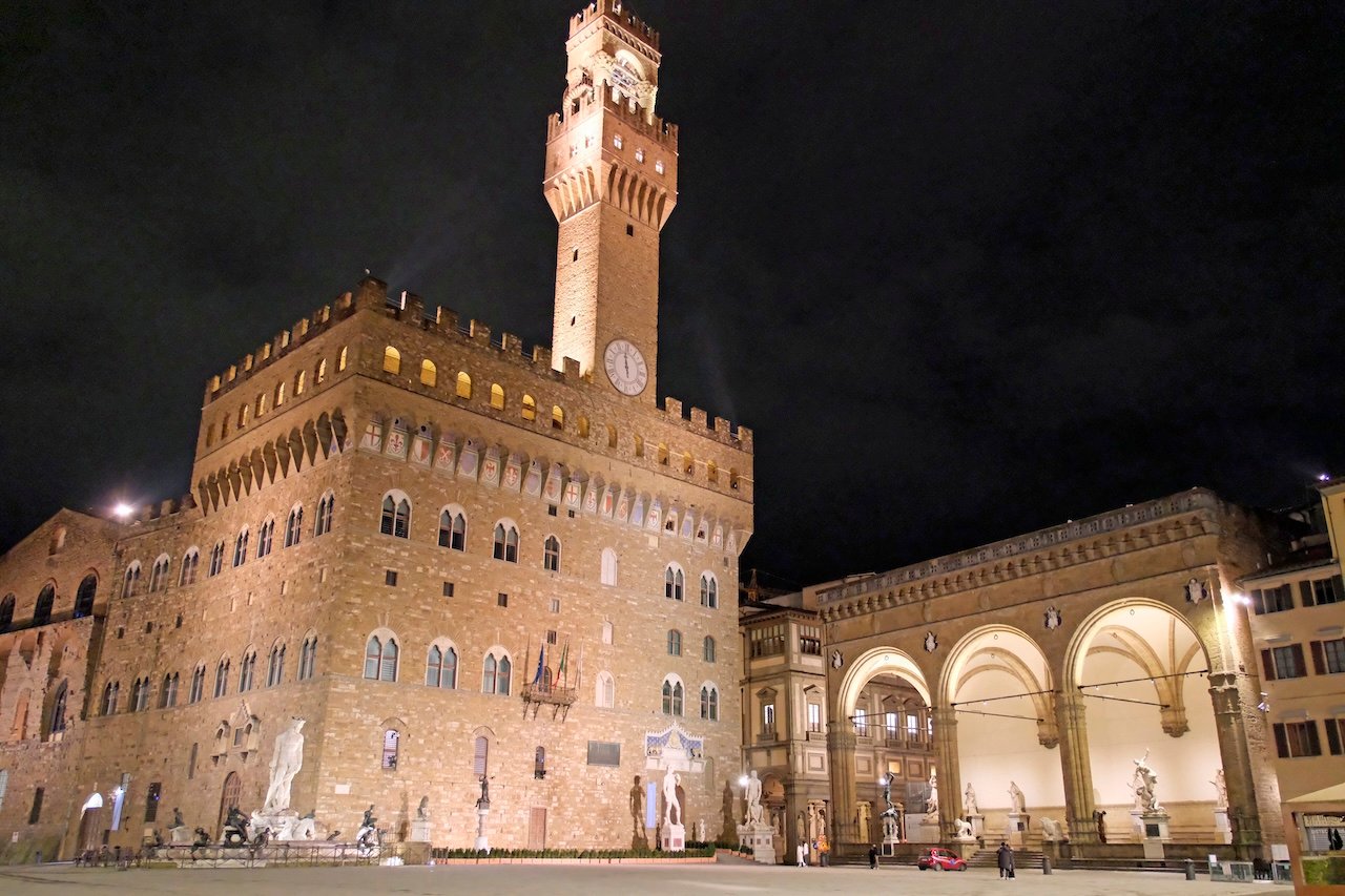 Piazza della Signoria_Night_Florence