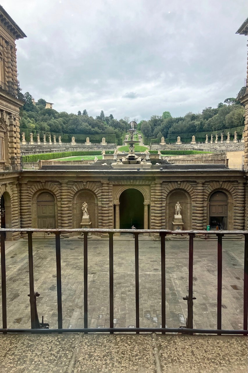 Piti Palace Interior Courtyard_Boboli Gardens_Florence