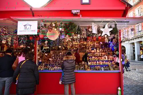 Plaza Mayor_Christmas Market_Stalls