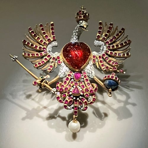 Polish White Eagle Brooch_Louvre Museum_Paris_5x5_Jetset Seeker
