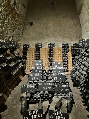 Pommery Champagne Archives_Vintage Bottles_Reims