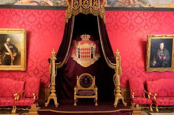 Princes Palace_Monaco_Throne Room