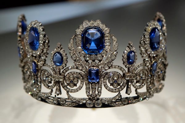 Queen Marie‐Amélie of France_Queen Hortense de Beauharnais_Sapphire and Diamond Tiara_Louvre Museum_Paris_Jetset Seeker
