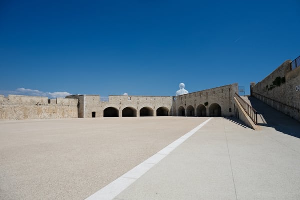 Ramparts in Antibes_France