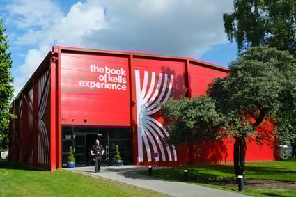 Red Pavilion_Book of Kells Experience_Trinity College_Dublin