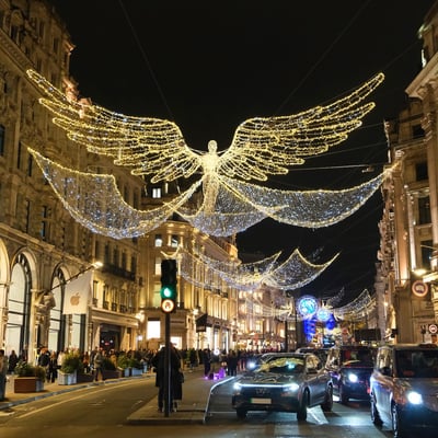 Regent Street Angels_5x5_London_Christmas