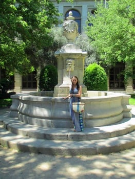 Reina Sofia Courtyard_Madrid_Lauren