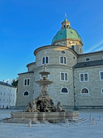 Residenzplatz Fountain