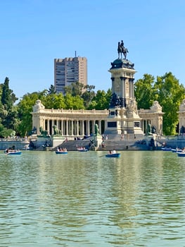 Retiro Park_Row Boats_Madrid