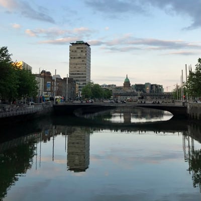 River Liffey_Custom House_Dublin_5x5