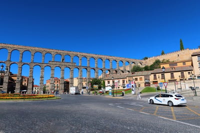 Roman Aqueduct_Segovia_Spain