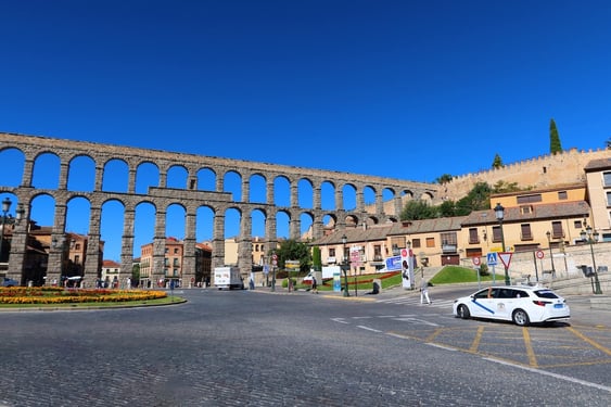 Roman Aqueduct_Segovia_Spain