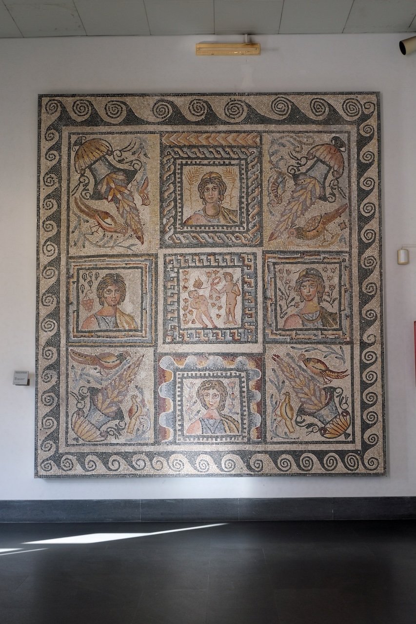Roman Mosaic Floor_Palazzo Massimo_Rome