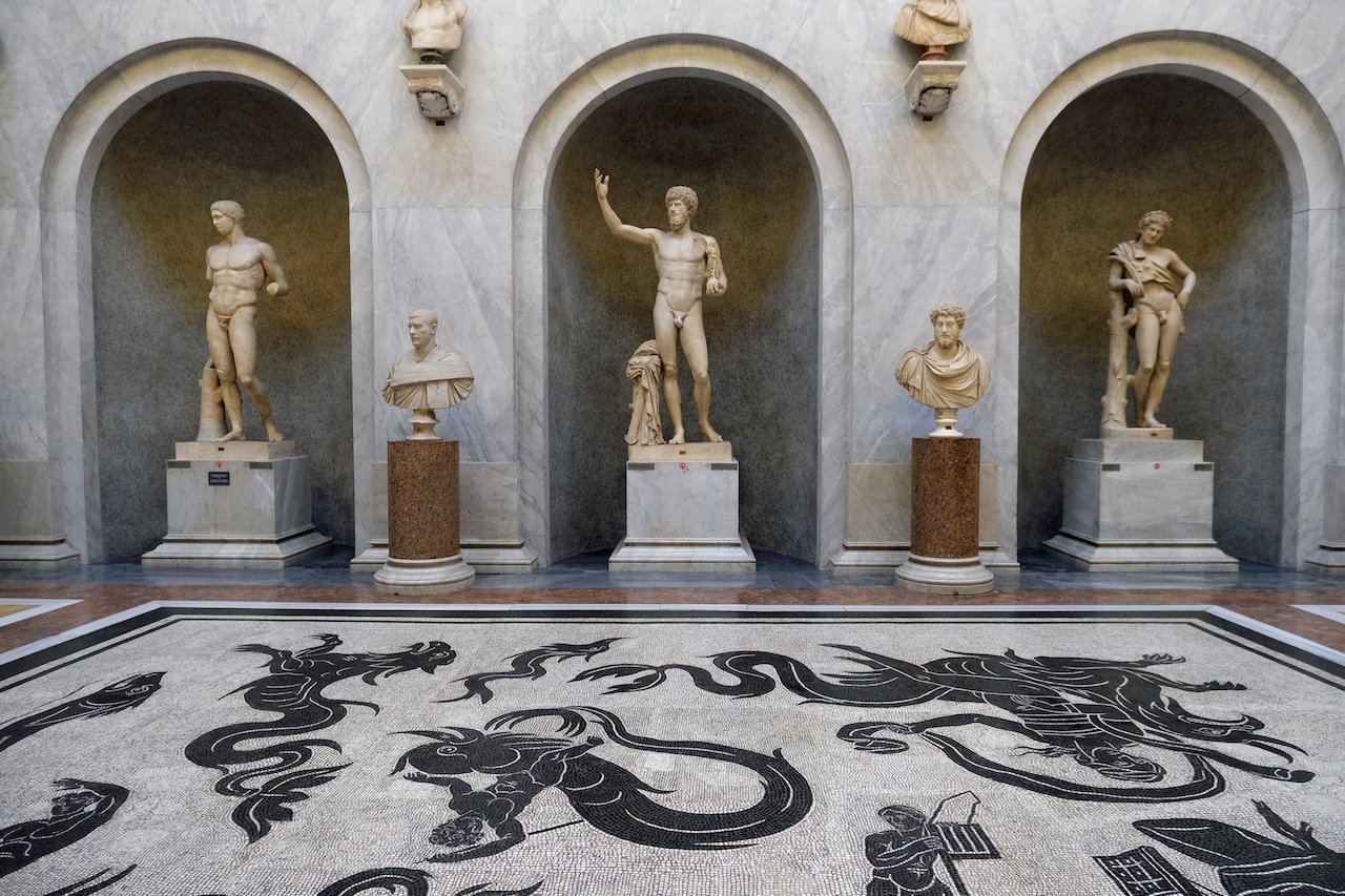 Roman Sculptures_Busts_Vatican Museums_Rome