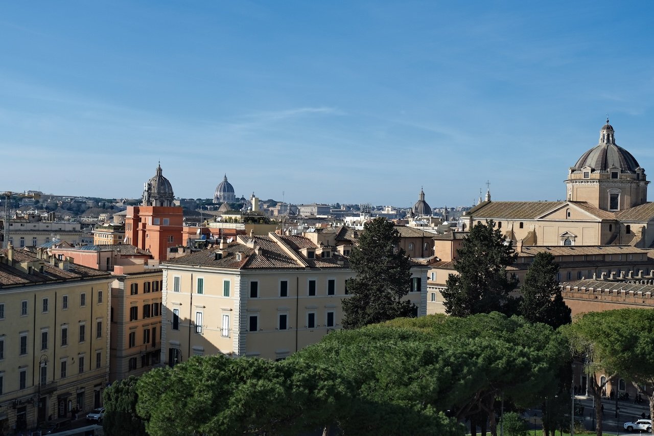 Rome_Skyline from Monument to Victor Emmanuel II