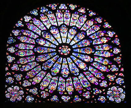 Rose Window_Notre Dame Cathedral_Paris