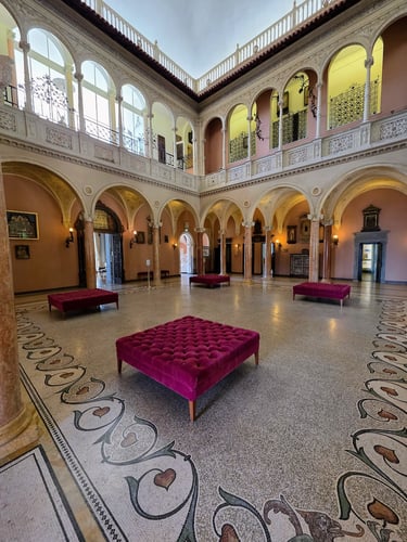 Rothschild Villa_Inner Courtyard