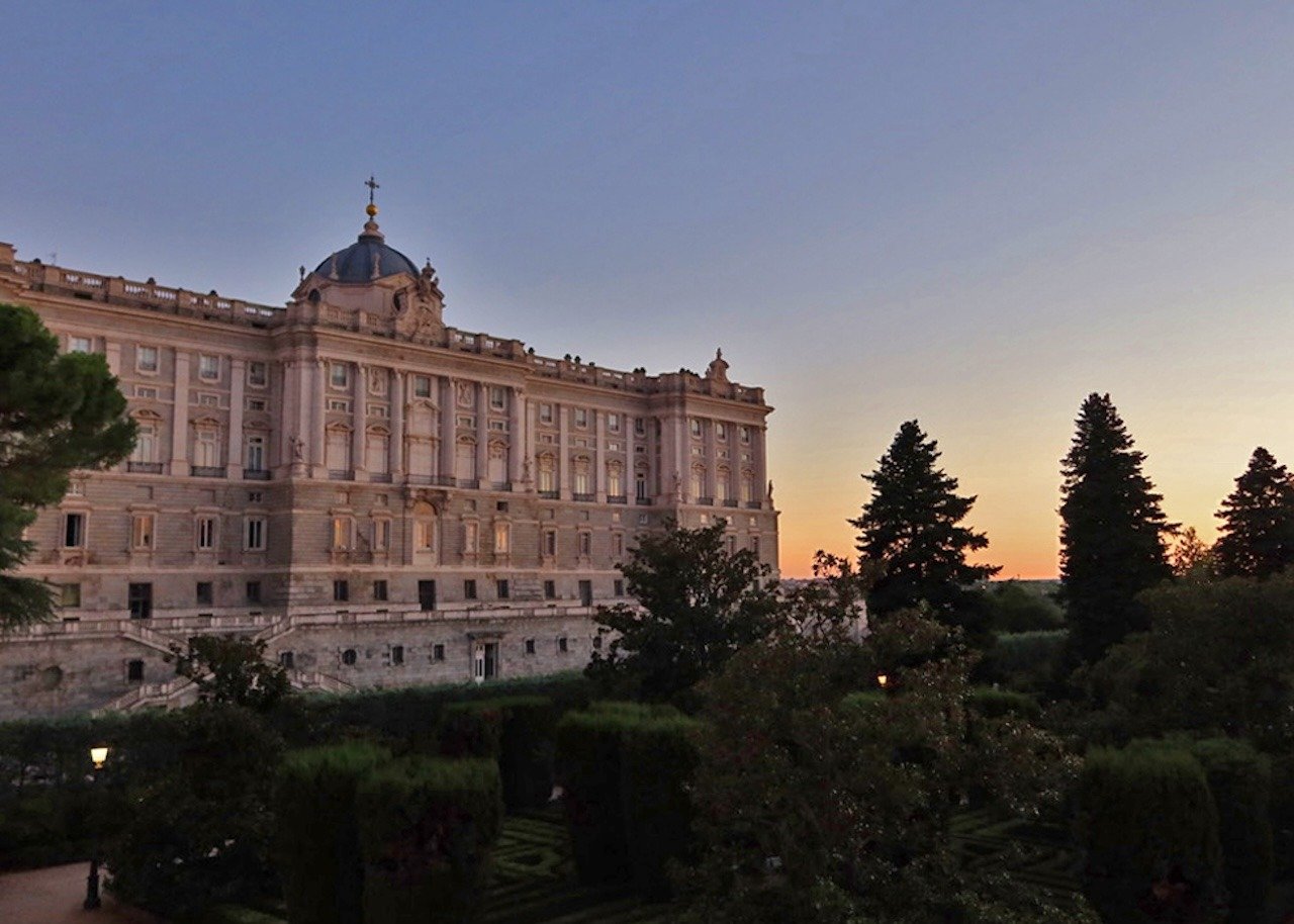 Royal Palace Madrid_Sunset