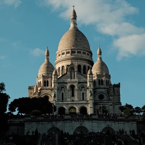 Sacre Coeur From A Distance-Paris